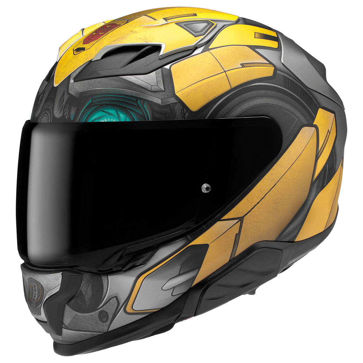 HJC F71 Bumblebee Full Face Motorcycle Helmet