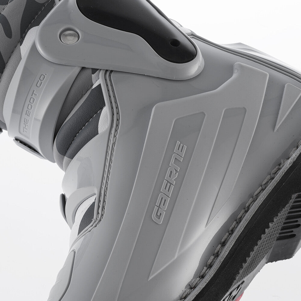 Gaerne Fastback Endurance Snow Camo Off-Road Motorcycle Boots