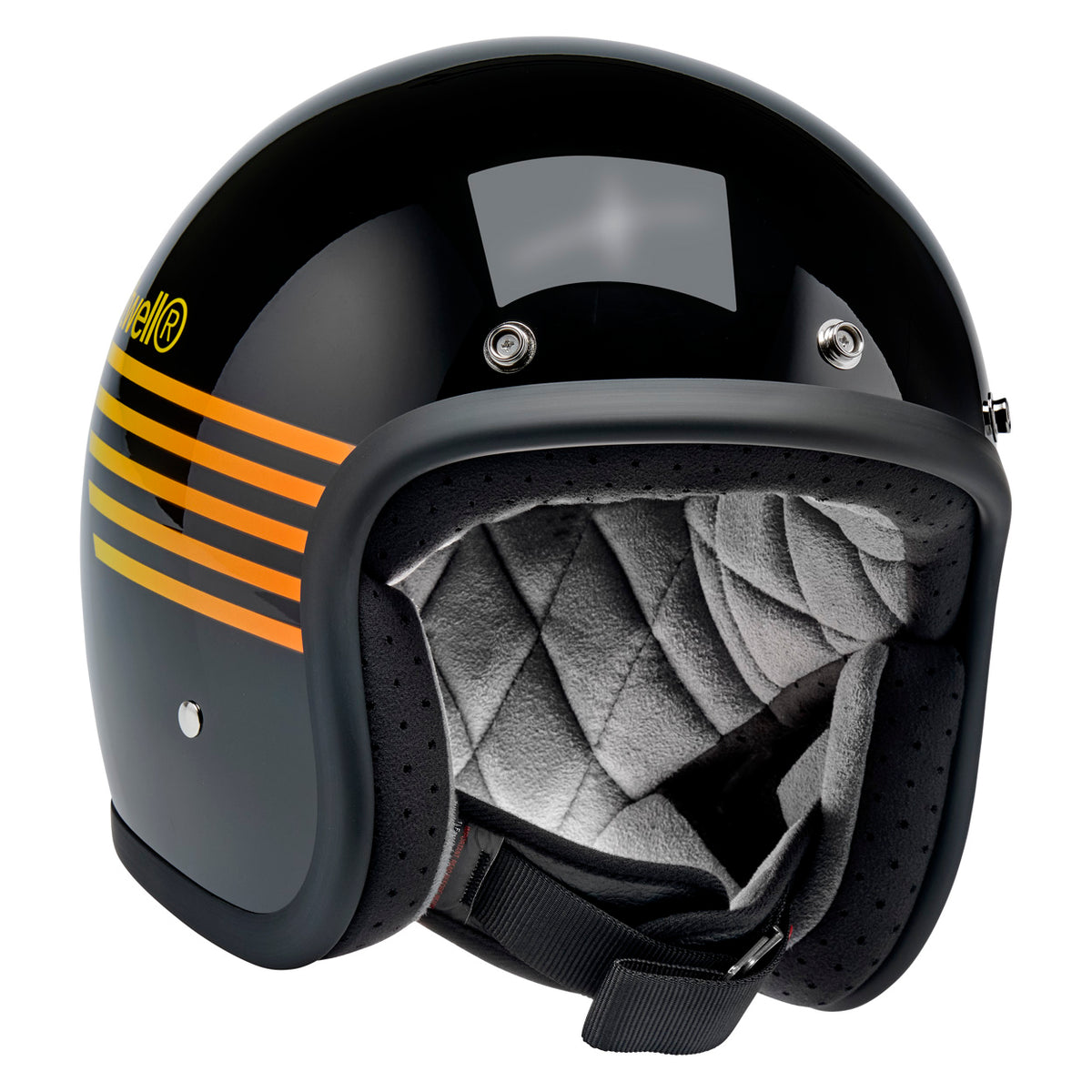 Biltwell Bonanza Lightspeed Open Face Motorcycle Helmet