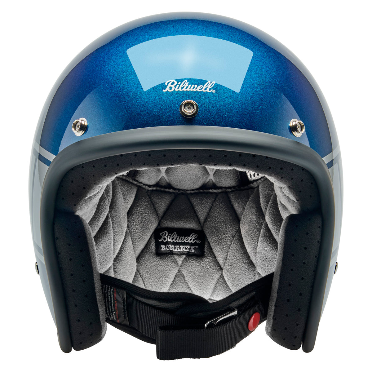 Biltwell Bonanza Holeshot Open Face Motorcycle Helmet