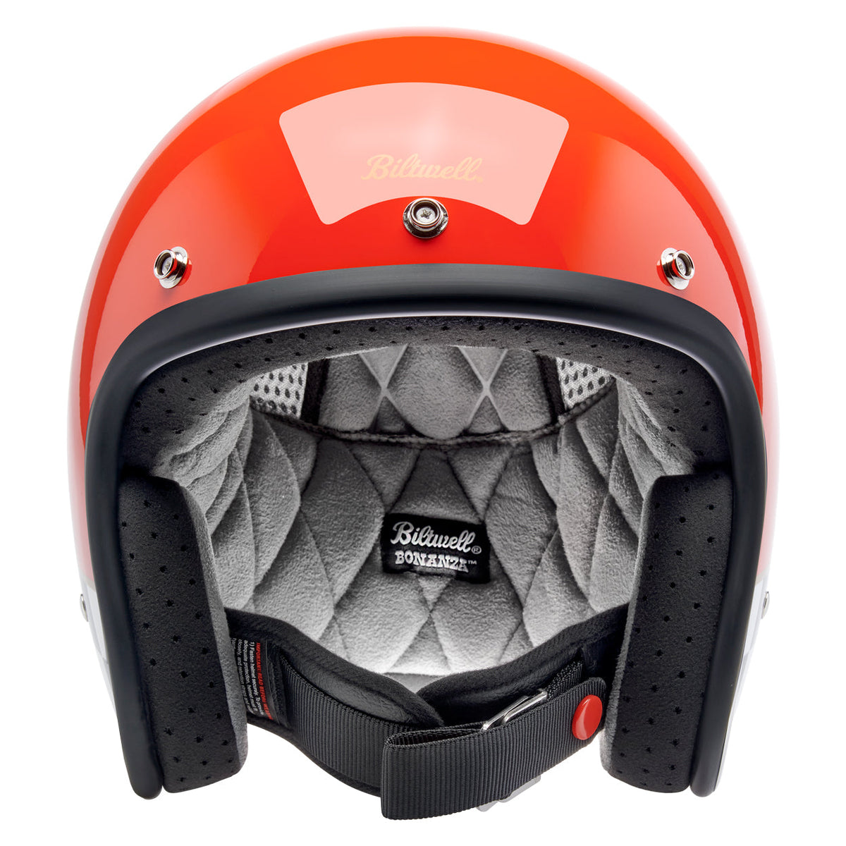 Biltwell Bonanza Competition Open Face Motorcycle Helmet