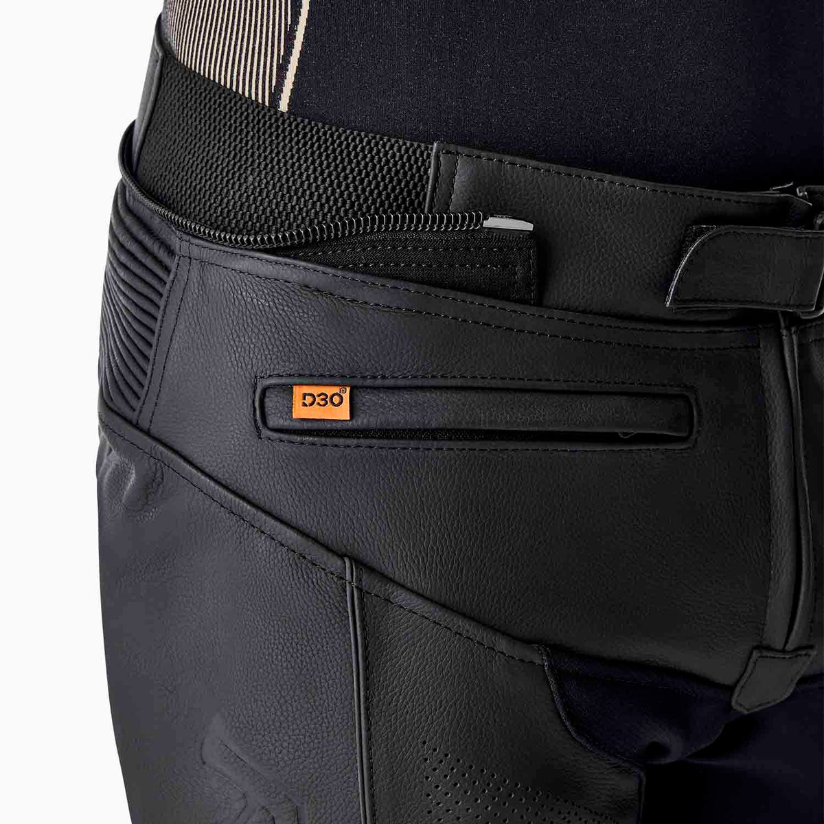 RST Moto Men's T2 D3O SL Leather Motorcycle Pants