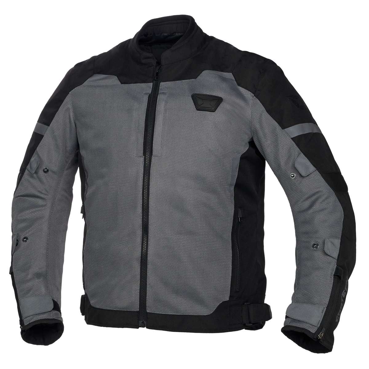 Cortech-Aero-Flo-2.0-Motorcycle-Riding-Jacket-Black-Grey-main
