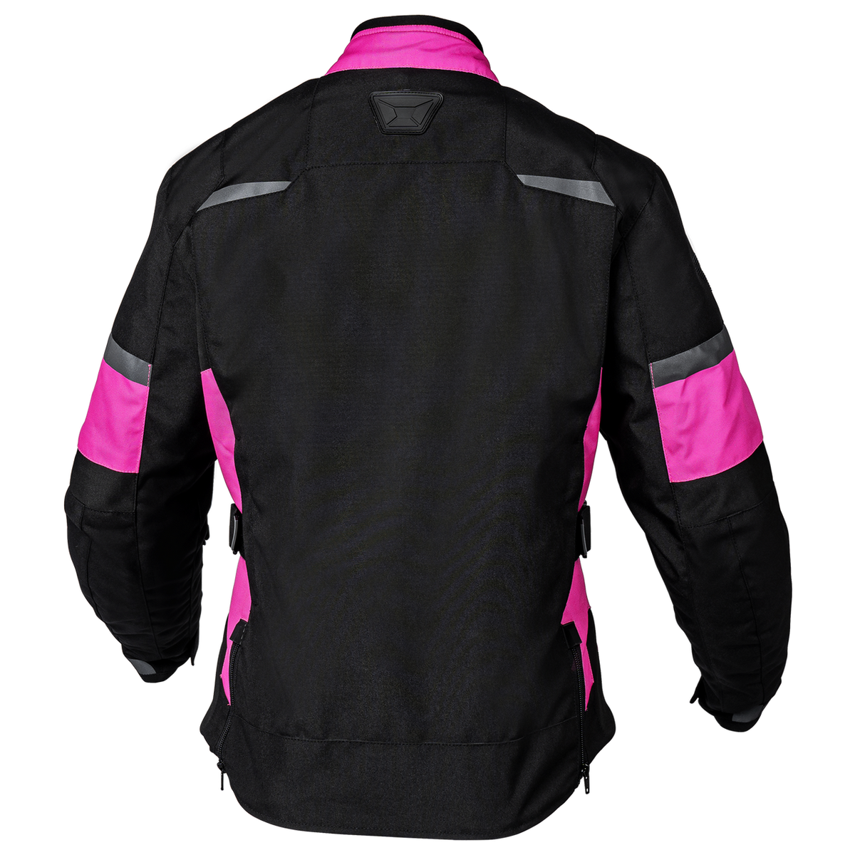 Cortech-Womens-Aero-Tec-2.0-Motorcycle-Jacket-Black-Pink-back-view