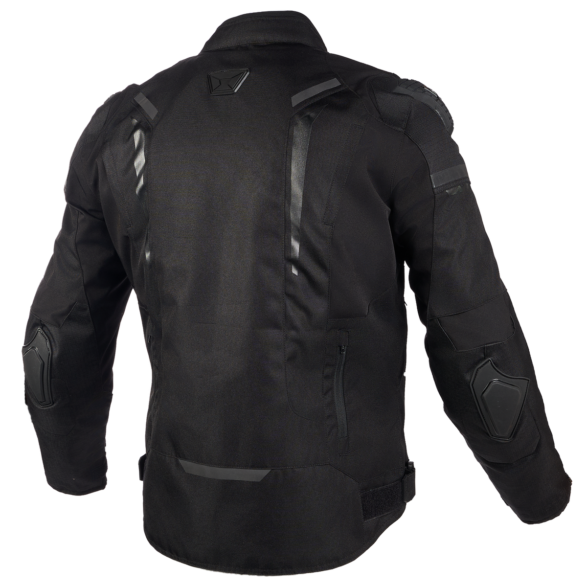 Cortech-Mens-Hyper-Tec-2.0-Motorcycle-Jacket-Black-back-view