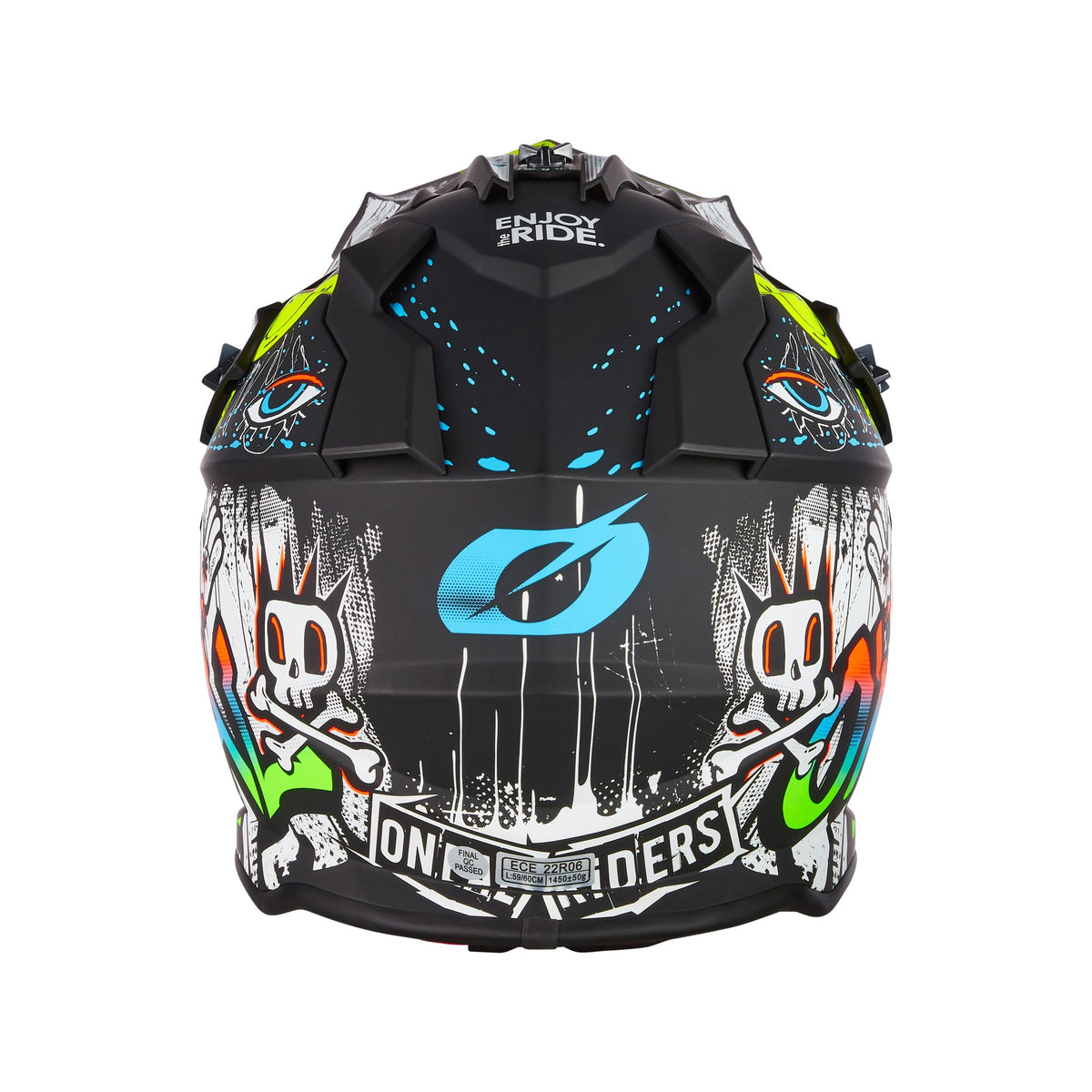 O'Neal 2 SRS Rancid MX Motorcycle Helmet