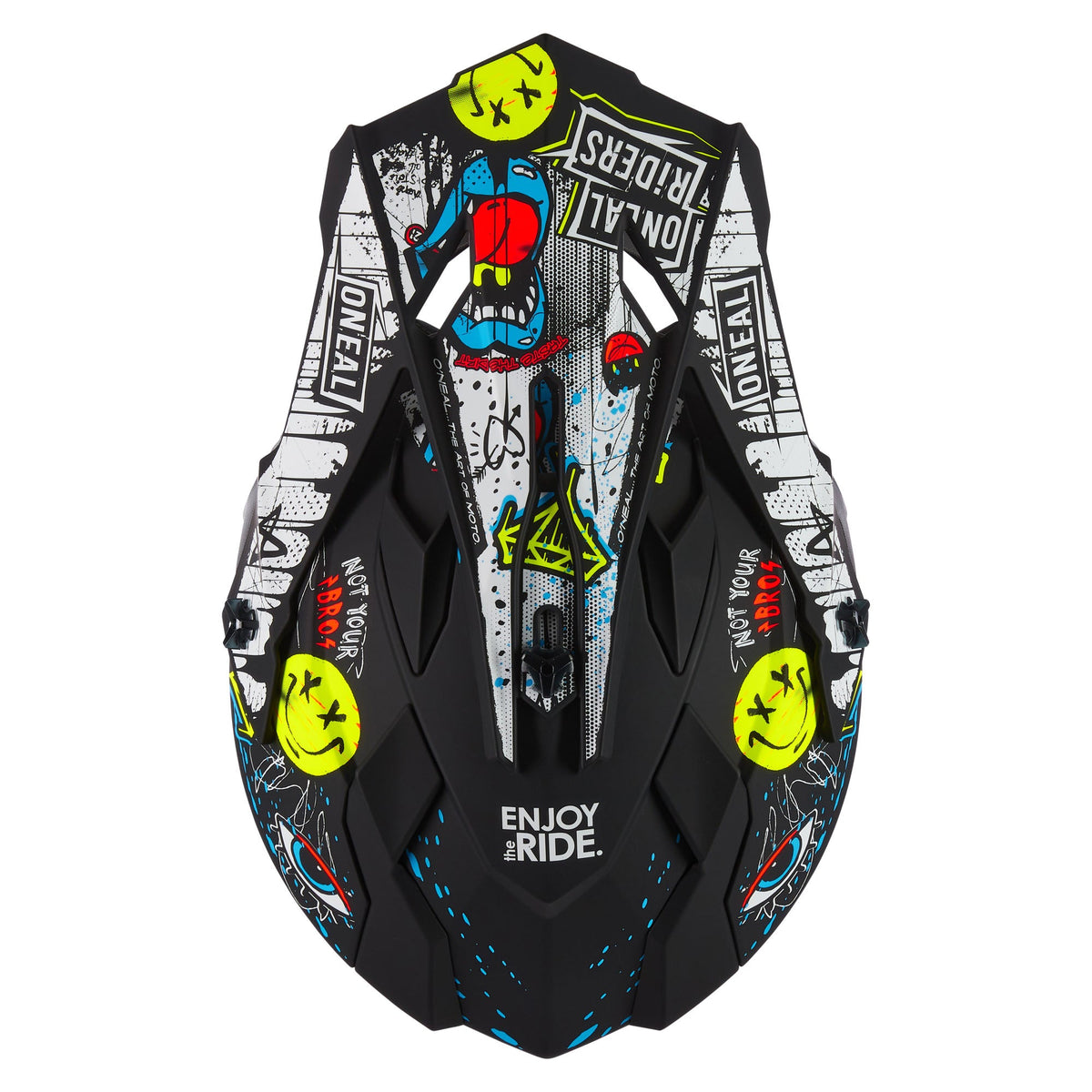 O'Neal 2 SRS Rancid MX Motorcycle Helmet