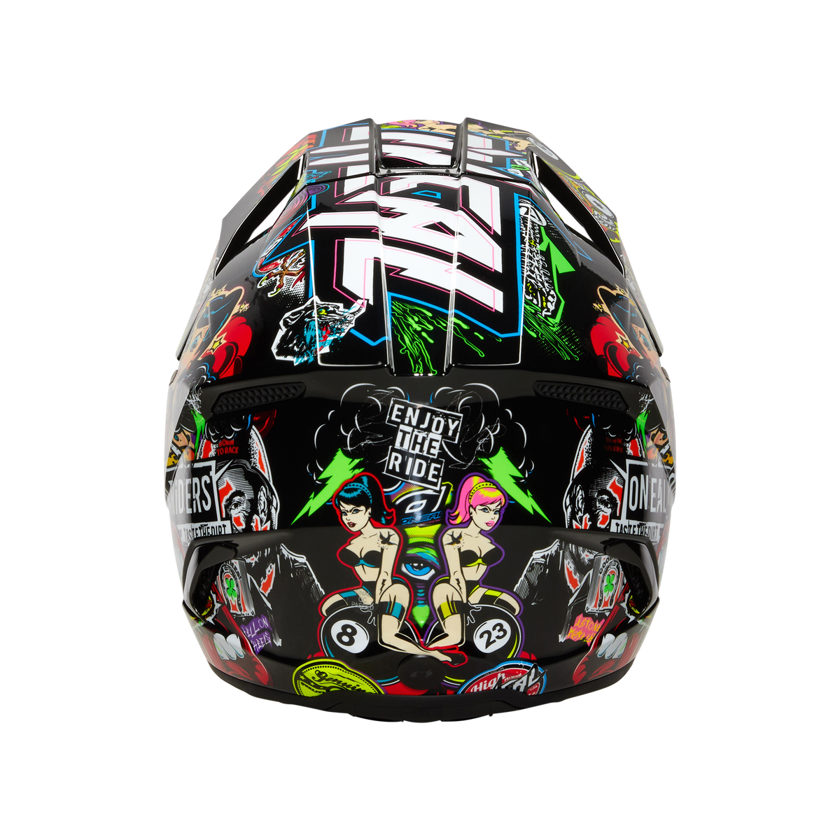 O'Neal 3 SRS Crank MX Motorcycle Helmet