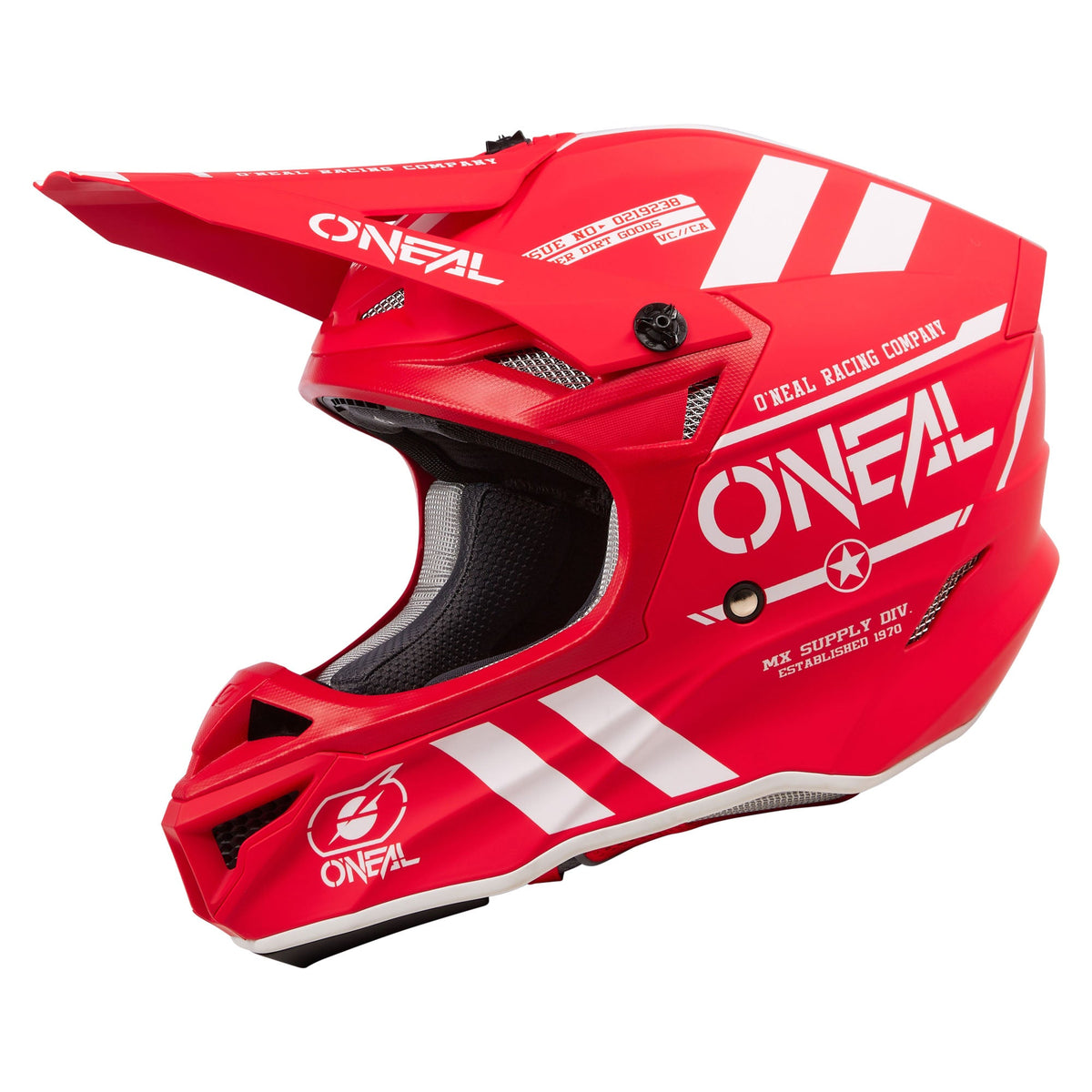O'Neal 5 SRS Warhawk MX Motorcycle Helmet