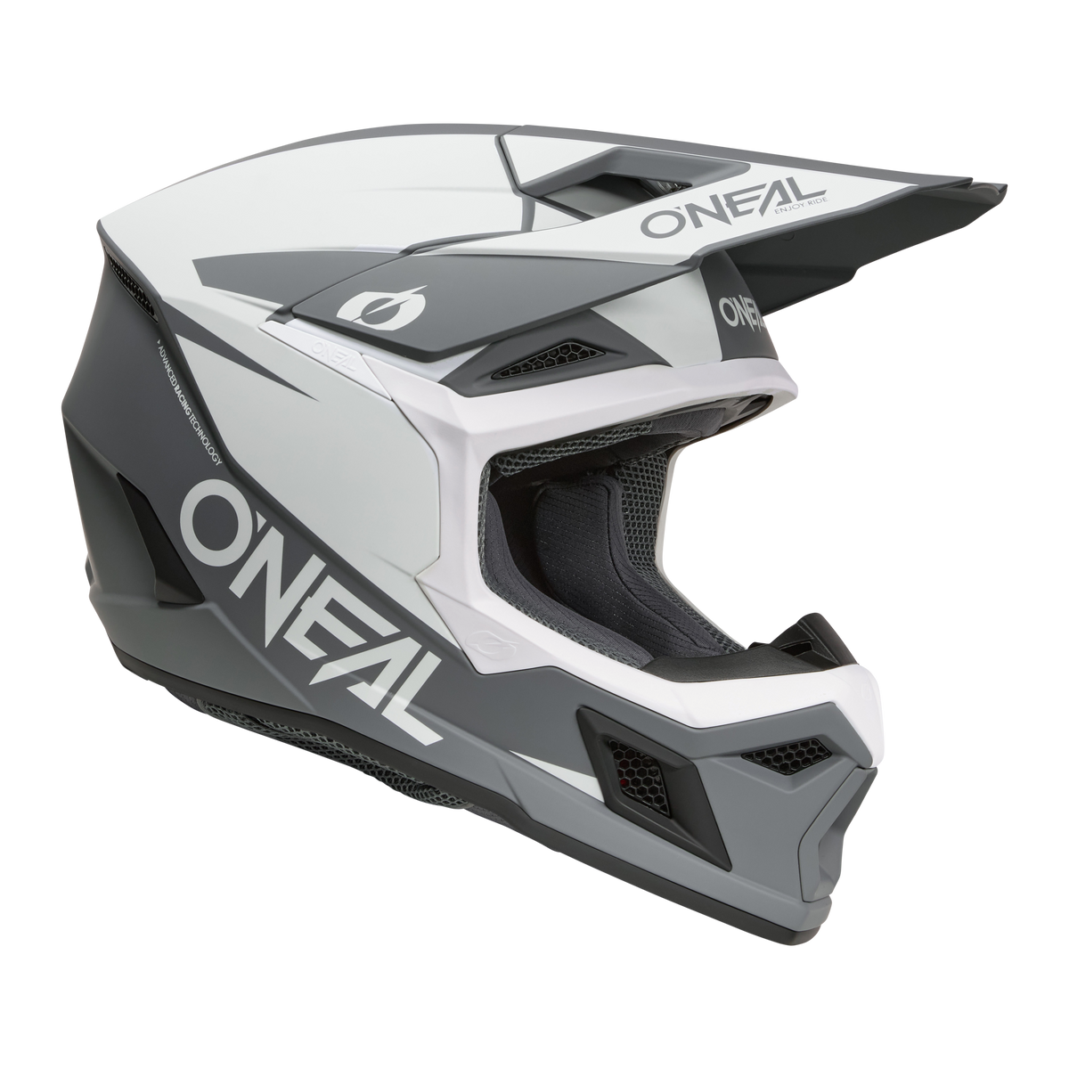 O'Neal 3 SRS Solid MX Motorcycle Helmet