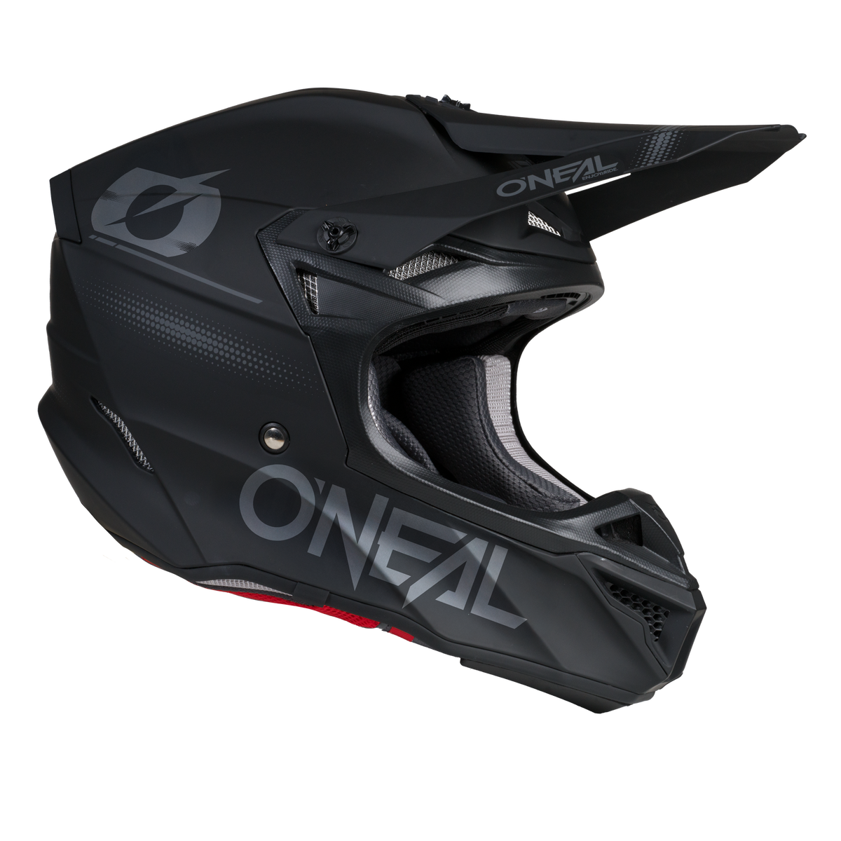 O'Neal 5 SRS Blackout MX Motorcycle Helmet