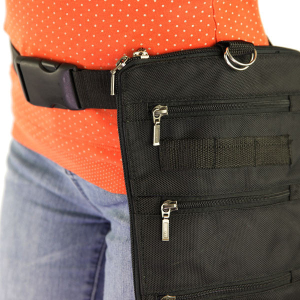 Vance VA551 Men and Women Multi-Function Biker Motorcycle Drop Leg Fanny Pack Thigh Bag - Detail View