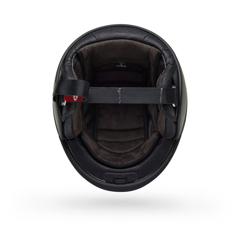 Bell Scout Air Solid Half Face Motorcycle Helmet - Angle & Detail View 15
