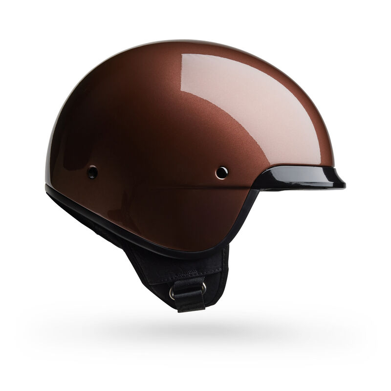 Bell Scout Air Solid Half Face Motorcycle Helmet - Angle & Detail View 21