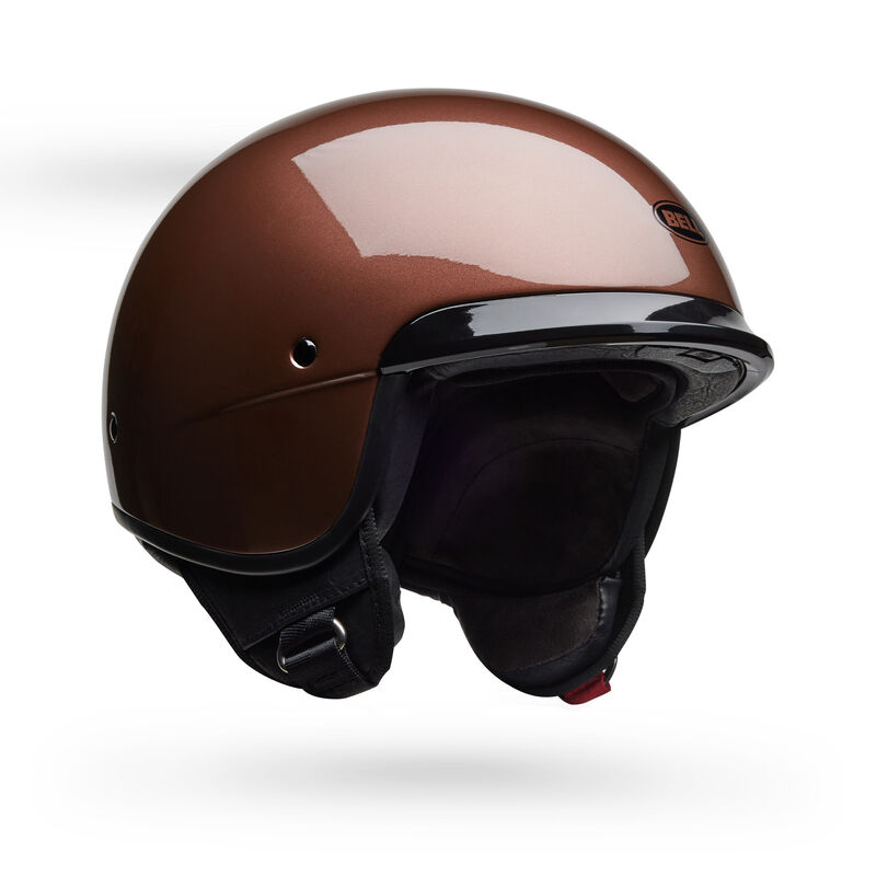 Bell Scout Air Solid Half Face Motorcycle Helmet - Angle & Detail View 22