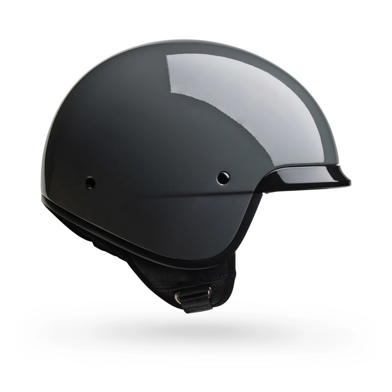 Bell Scout Air Solid Half Face Motorcycle Helmet - Angle & Detail View 16