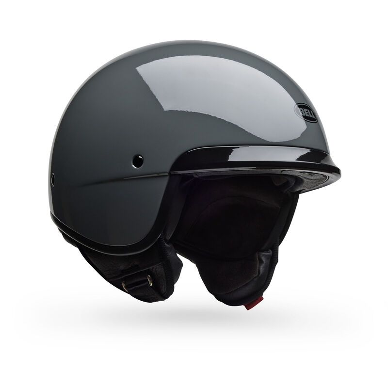 Bell Scout Air Solid Half Face Motorcycle Helmet - Angle & Detail View 17