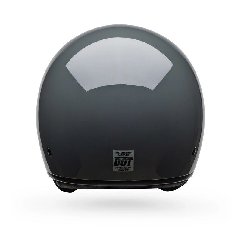 Bell Scout Air Solid Half Face Motorcycle Helmet - Angle & Detail View 19