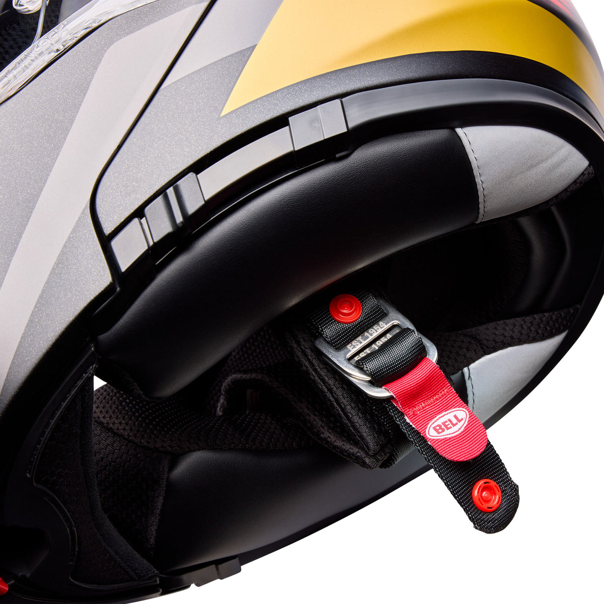 Bell SRT Good Ride Modular Motorcycle Helmet - Angle & Detail View 7
