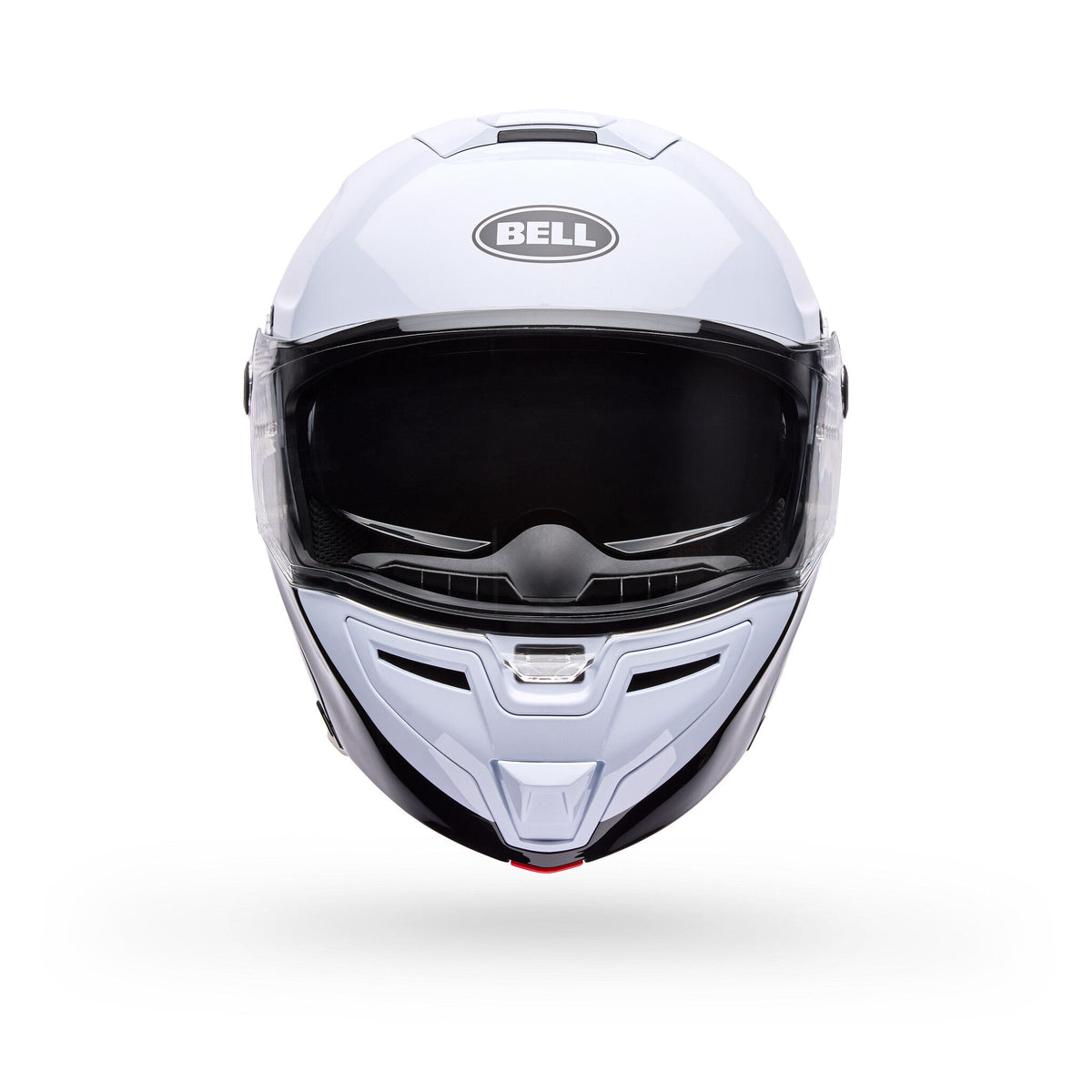 Bell SRT Flow Modular Motorcycle Helmet - Top Aerodynamic View