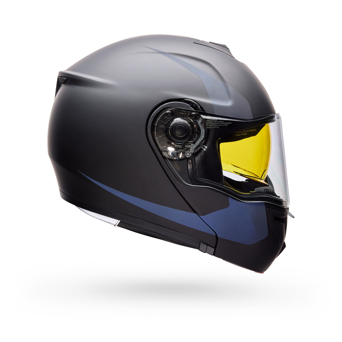 Bell SRT Night Rider Modular Motorcycle Helmet - Back View