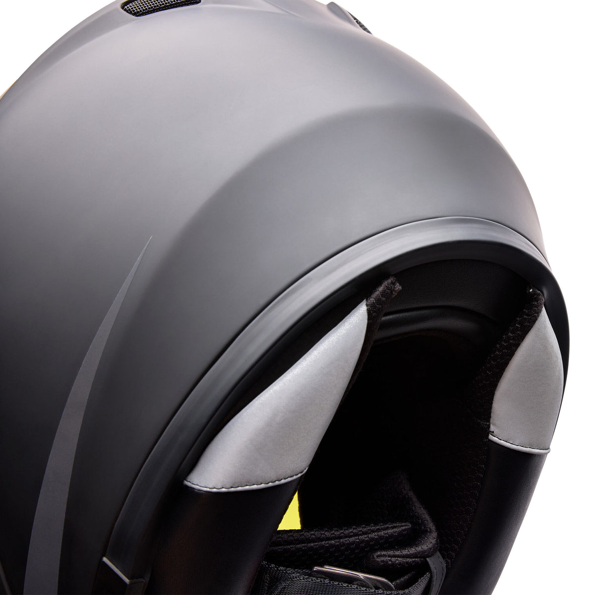 Bell SRT Night Rider Modular Motorcycle Helmet - Angle & Detail View 8