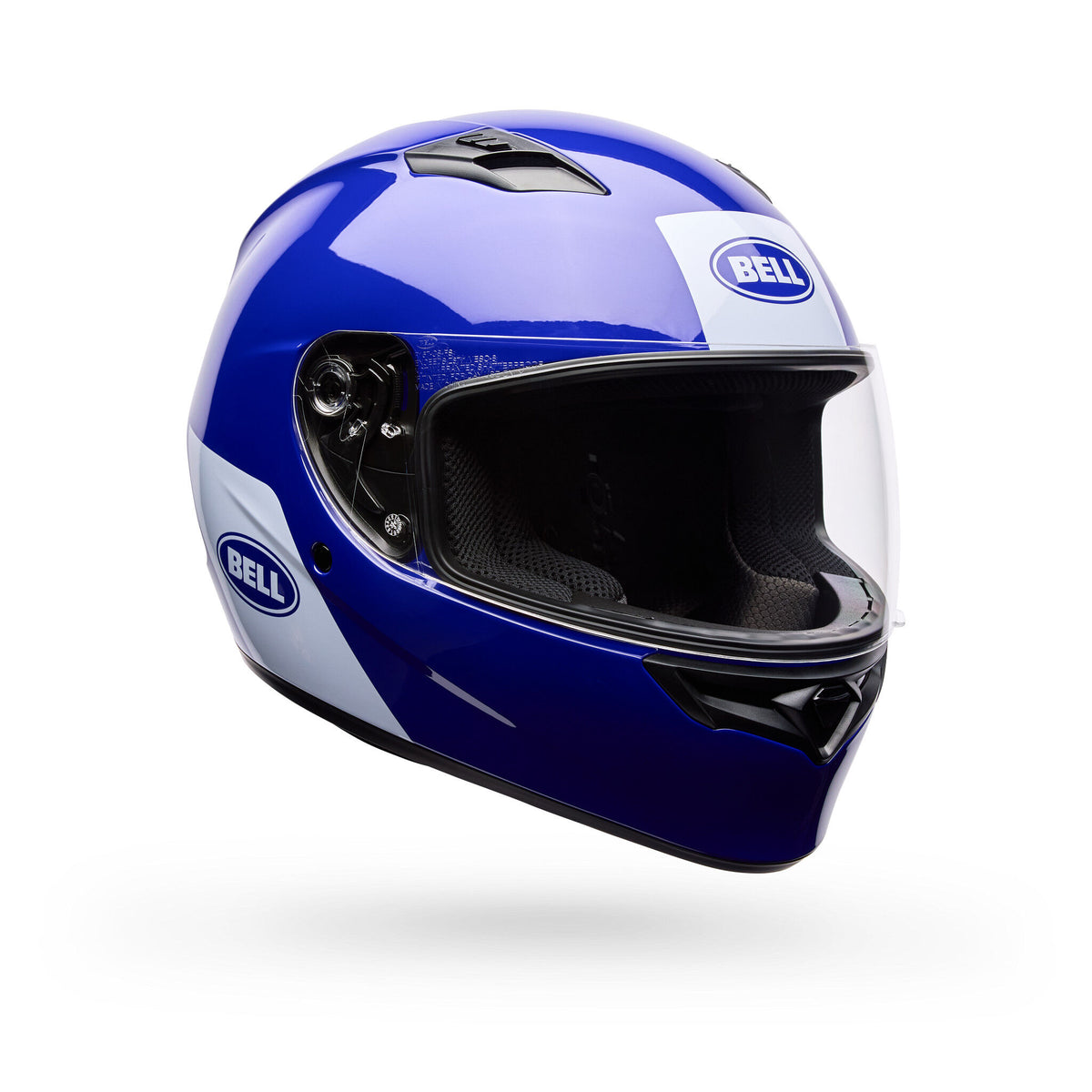 Bell Qualifier Clip Full Face Motorcycle Helmet - Angle & Detail View 12