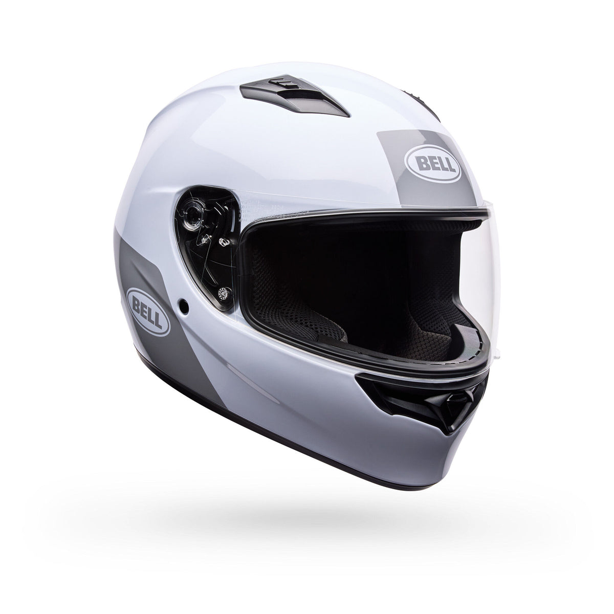 Bell Qualifier Clip Full Face Motorcycle Helmet - Front 3/4 Angle View