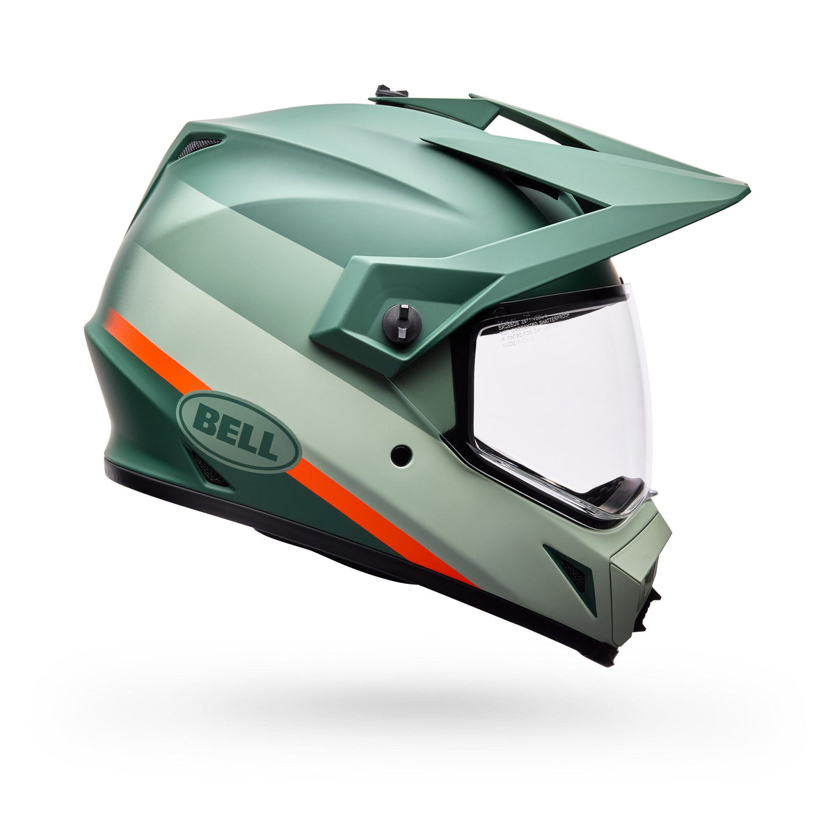 Bell MX-9 Adventure Mips Trail Motorcycle Helmet - Side Profile View