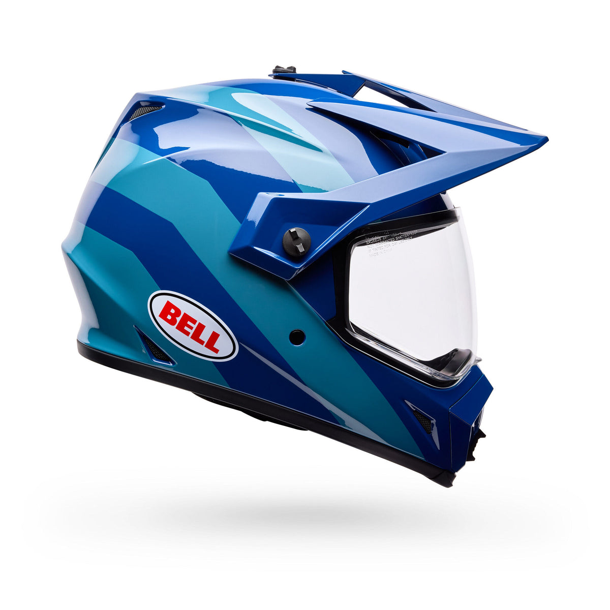 Bell MX-9 Adventure Mips Motion Motorcycle Helmet - Angle & Detail View 8