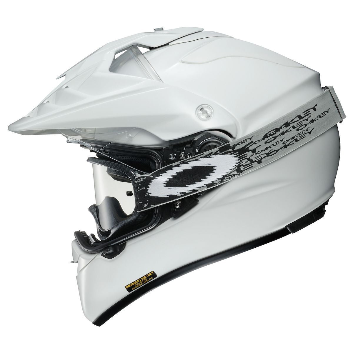 Shoei Hornet X2 Adventure Helmet - White View