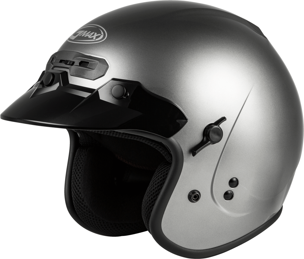 Gmax GM-32 Solid Open Face Motorcycle Helmet