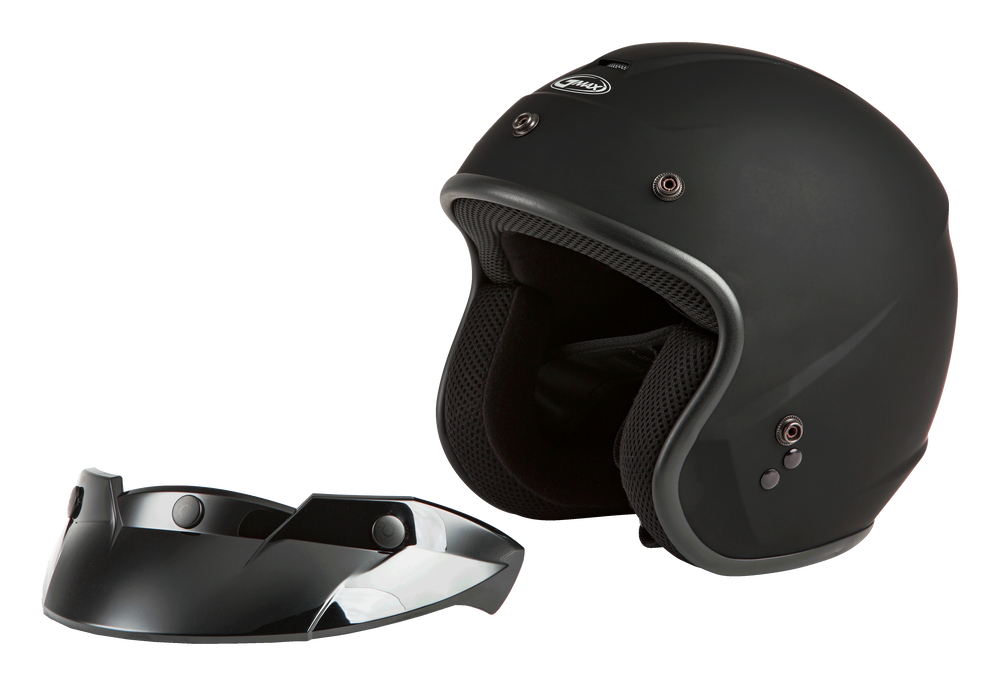 Gmax GM-32 Solid Open Face Motorcycle Helmet