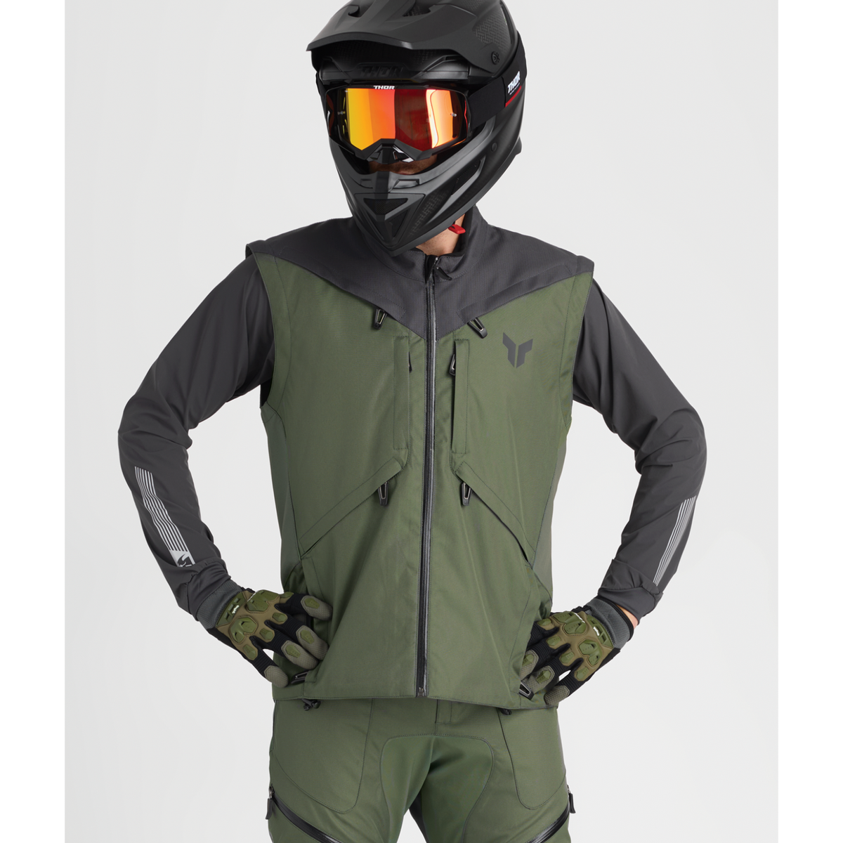 Thor Men's Terrain Off-Road Textile Riding Jacket
