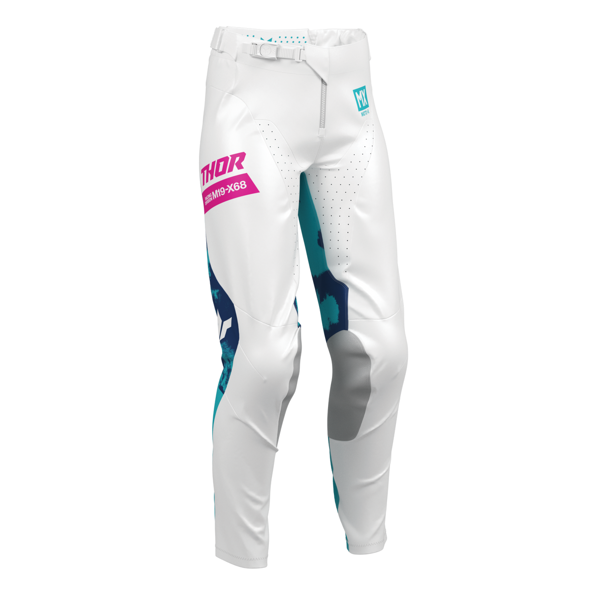 Thor Women's Launchmode Bleach MX Motorcycle Pants