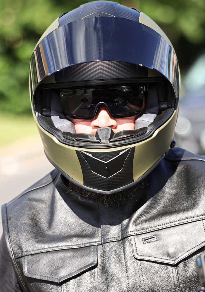 Icon Airflite Dark Rubatone Full Face Motorcycle Helmet