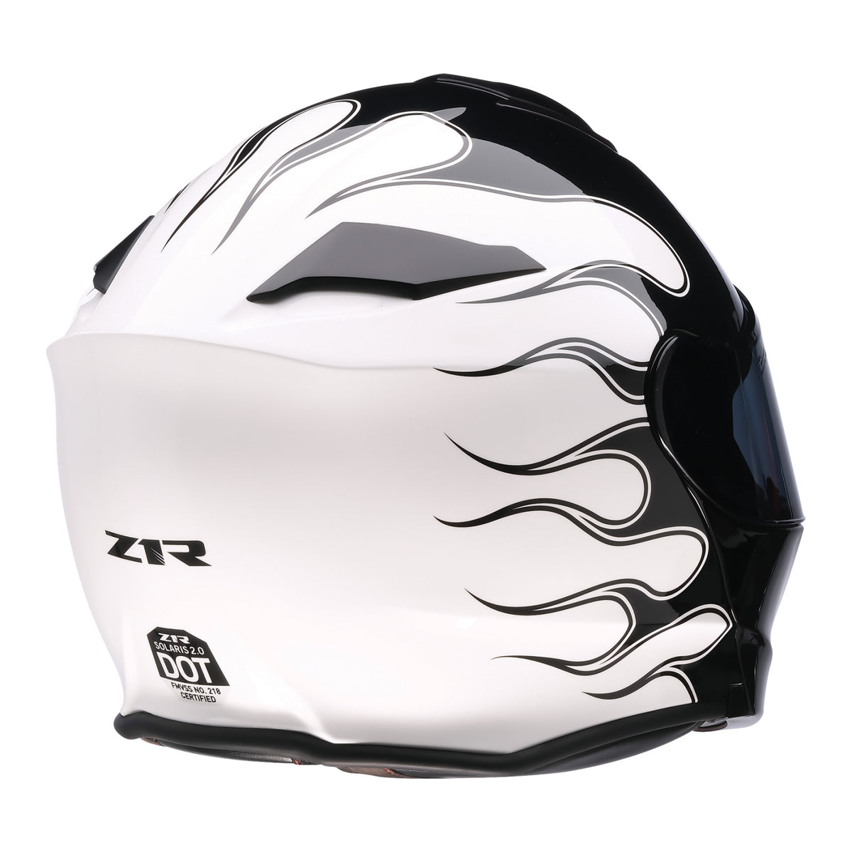 Z1R Solaris 2.0 Flame Modular Motorcycle Helmet