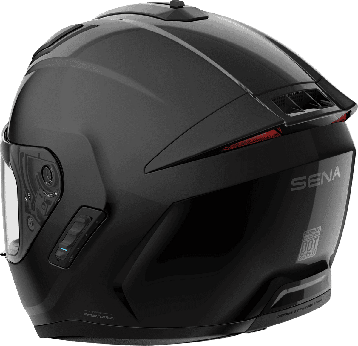 Sena Phantom FF Mesh COM Full Face Smart Motorcycle Bluetooth Helmet