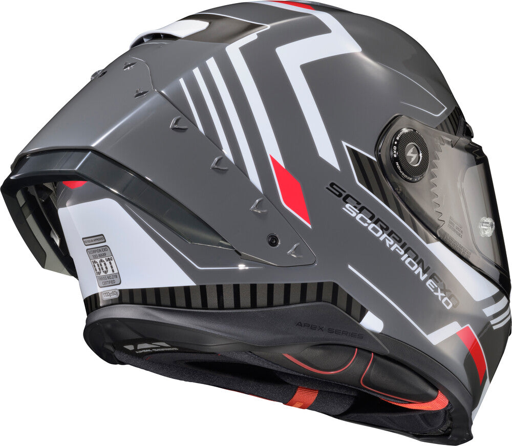 Scorpion Exo Apex EXO-Warp Atarax Full Face Motorcycle Helmet