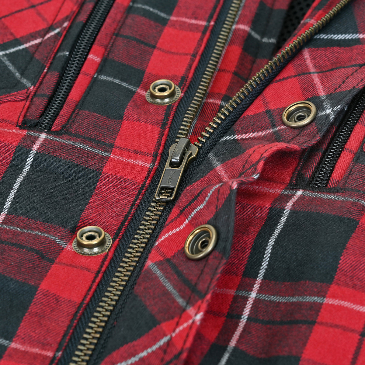 Cortech Men's El Camino Motorcycle Riding Flannel Shirt