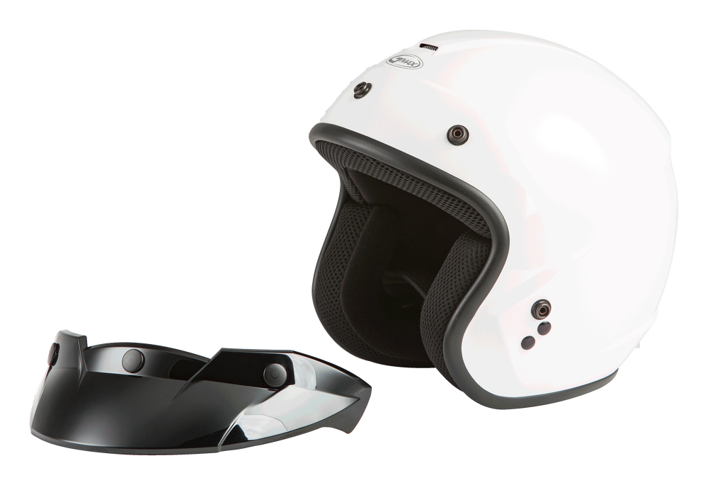 Gmax GM-32 Solid Open Face Motorcycle Helmet