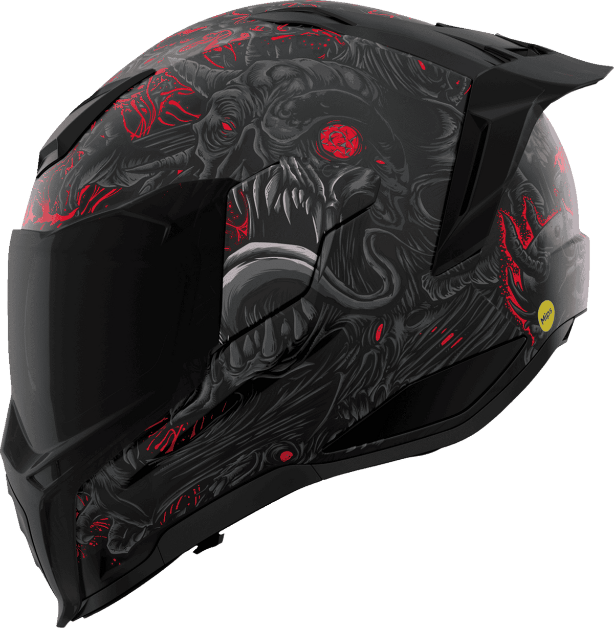 Icon Ultraflite Misanthrope Full Face Motorcycle Helmet