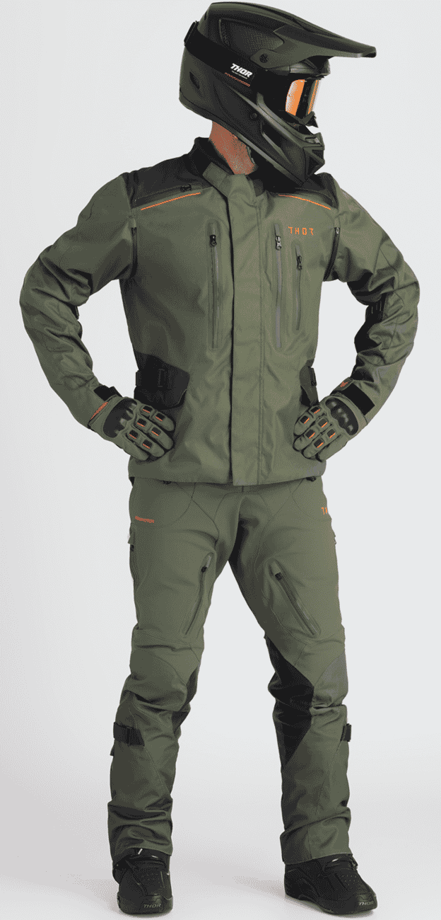 Thor Men's Range Motorcycle Textile Jacket