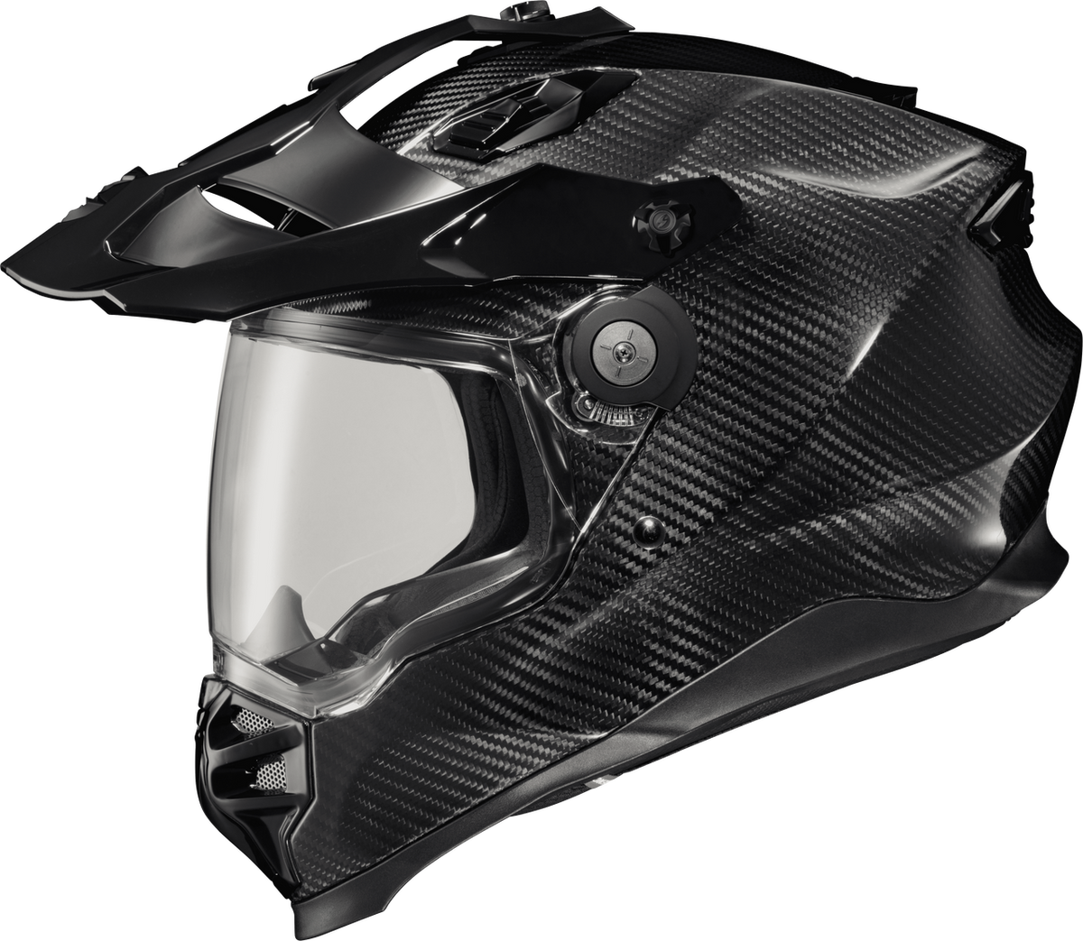 Scorpion-EXO-XT9000-Carbon-Full-Face-Motorcycle-Helmet-Gloss-Black-side-view