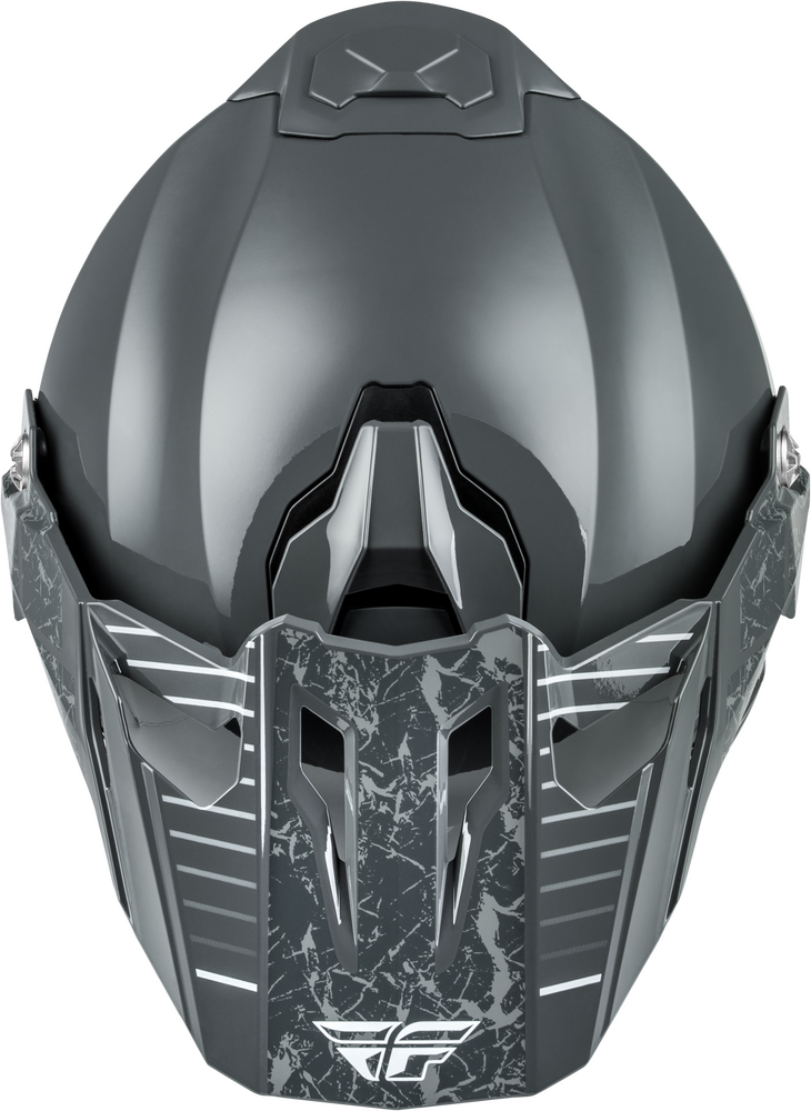 Fly Racing Trekker Granite Grey Motorcycle Helmet