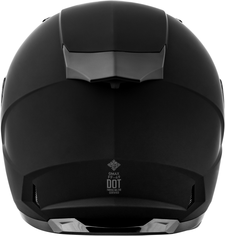Gmax FF-49 Solid Full Face Motorcycle Helmet