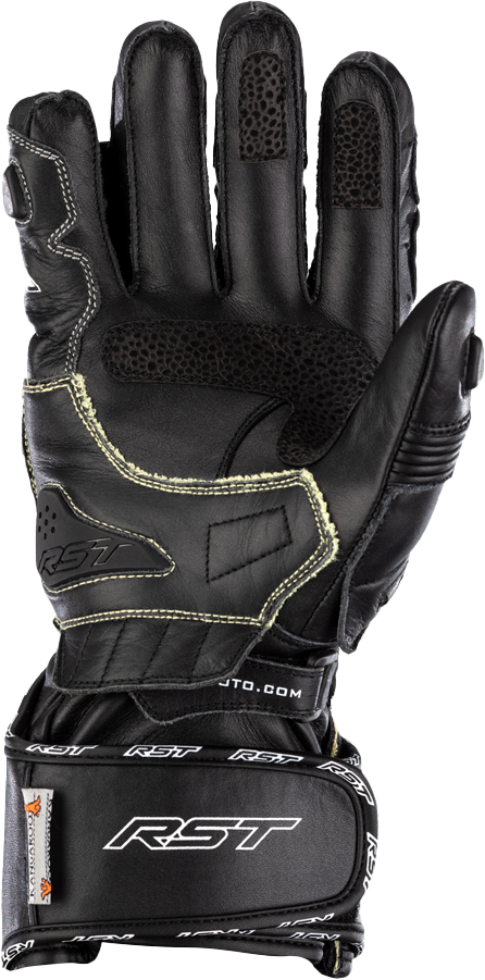 RST Men's TracTech Evo 4 CE Men's Motorcycle Gloves - Wrist Closure & Cuff View