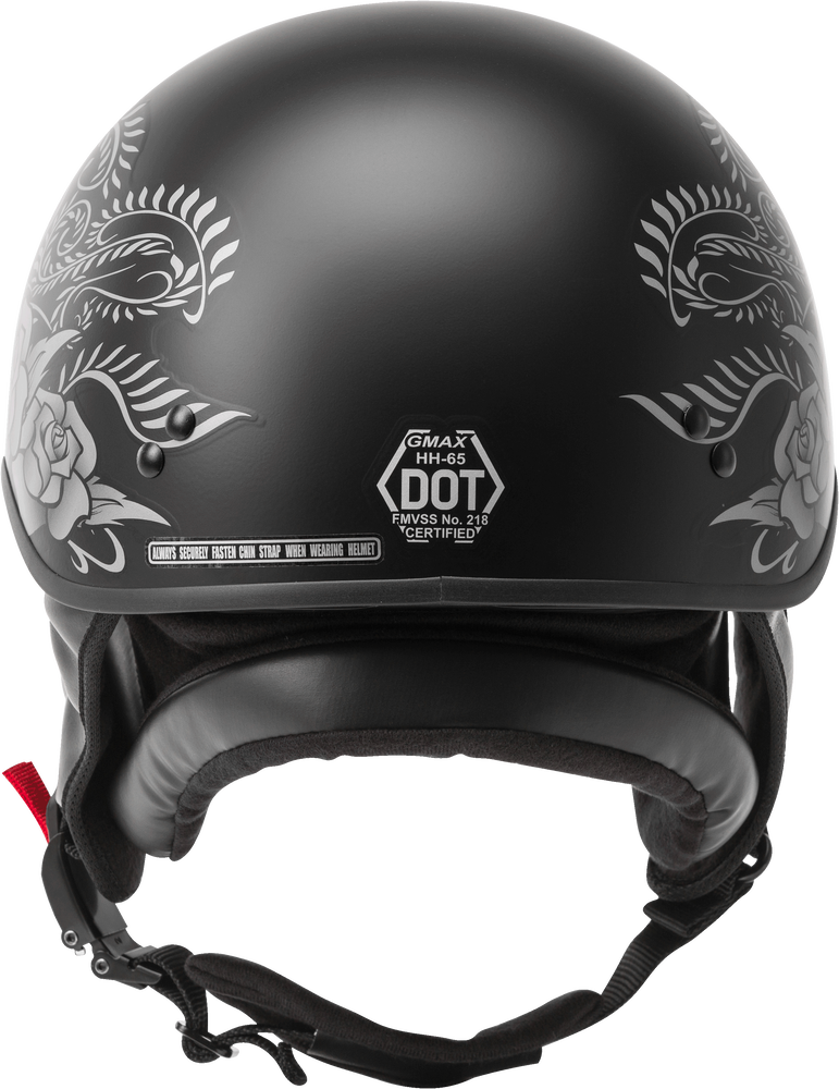 GMax HH 65 Solid Half Face Motorcycle Helmet