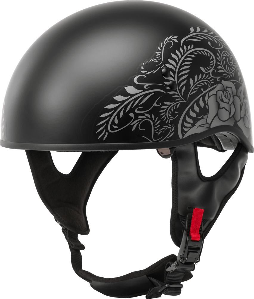 GMax HH 65 Rose Half Face Motorcycle Helmet