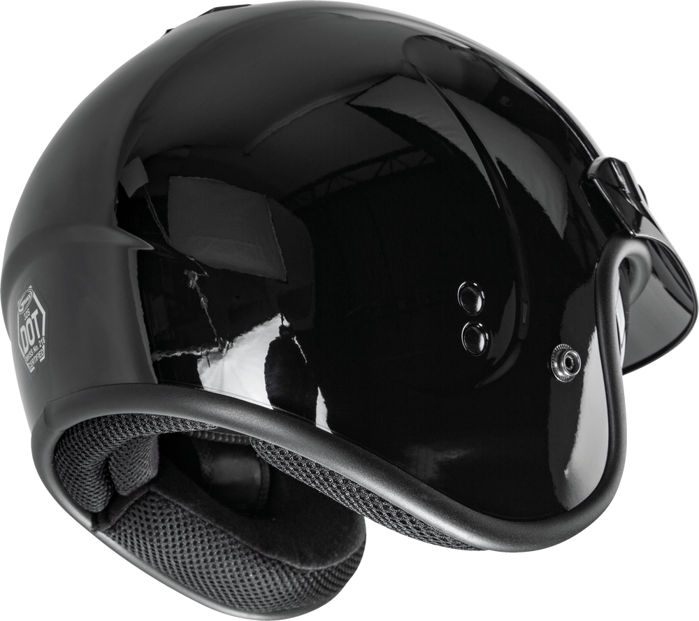 Gmax GM-32 Solid Open Face Motorcycle Helmet